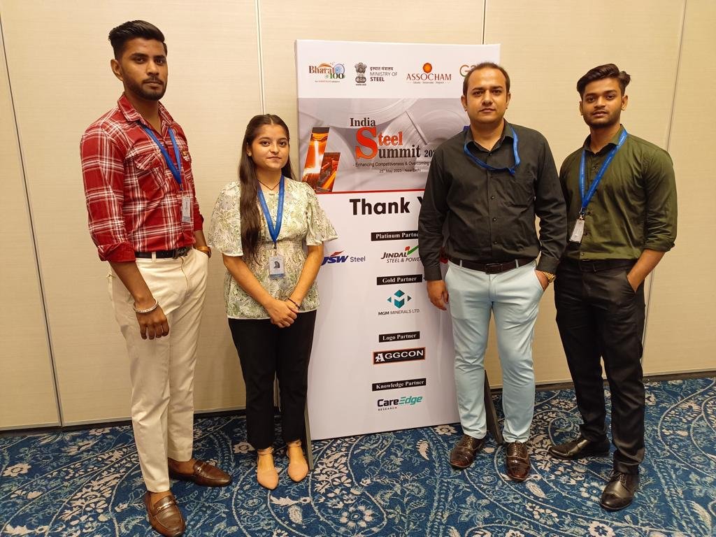 Seospidy team at the India Steel Summit 2023
